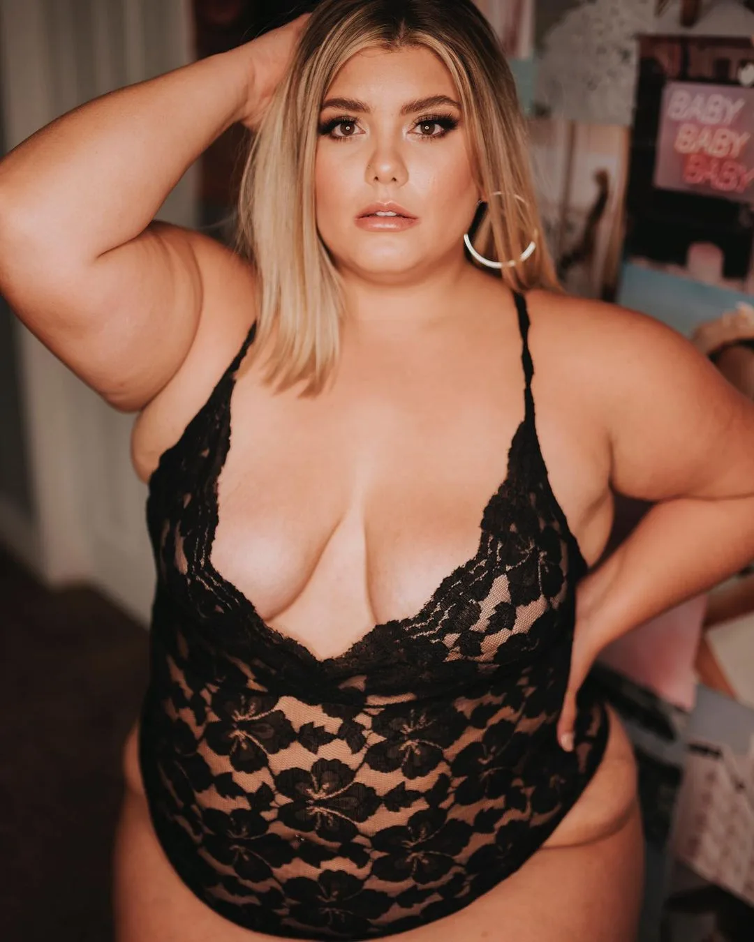 Abby Elisabeth photo 8 — Blonde, BBW