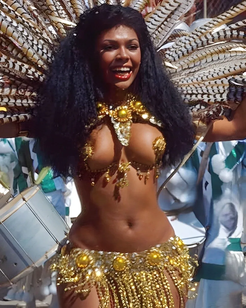 Adele Fatima photo 5 — Mixed-race (primarily Black), Actress, Centerfold (former), Cultural / Specialty Dancer (former), Playboy Model (former)
