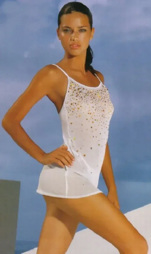 Adriana Lima photo 10 — Blue, Mixed-race