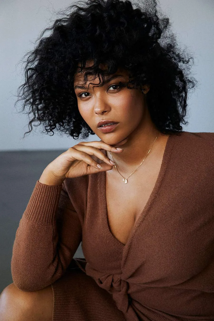 Aida Sowe photo 5 — Black, Plus Size Model