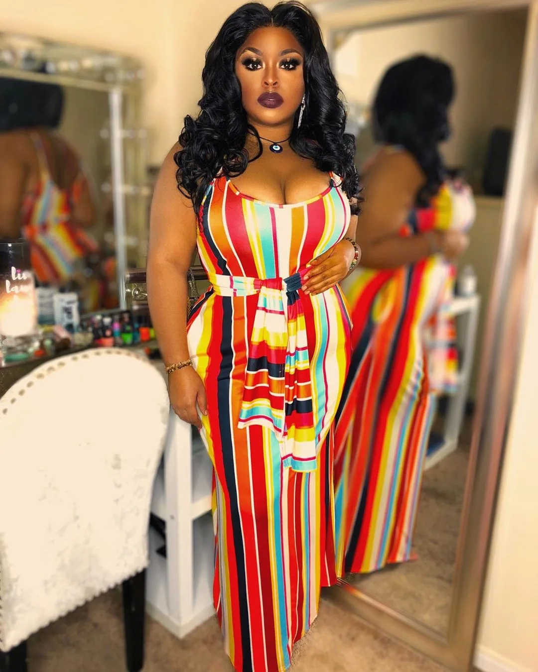 Alashia XO photo 5 — Black, Plus Size Model