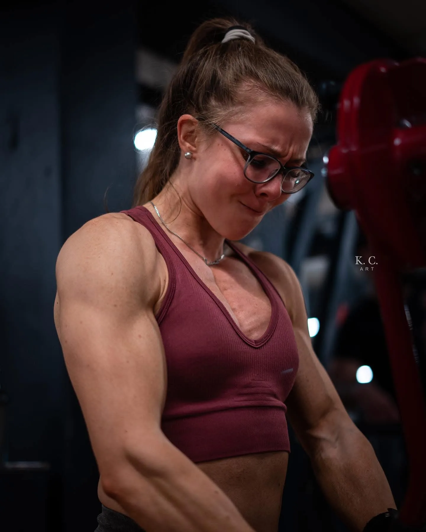 Alina Wilhelm photo 14 — Muscular, Caucasian