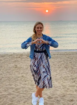 Angelique Kerber photo 4 — Blue, Caucasian