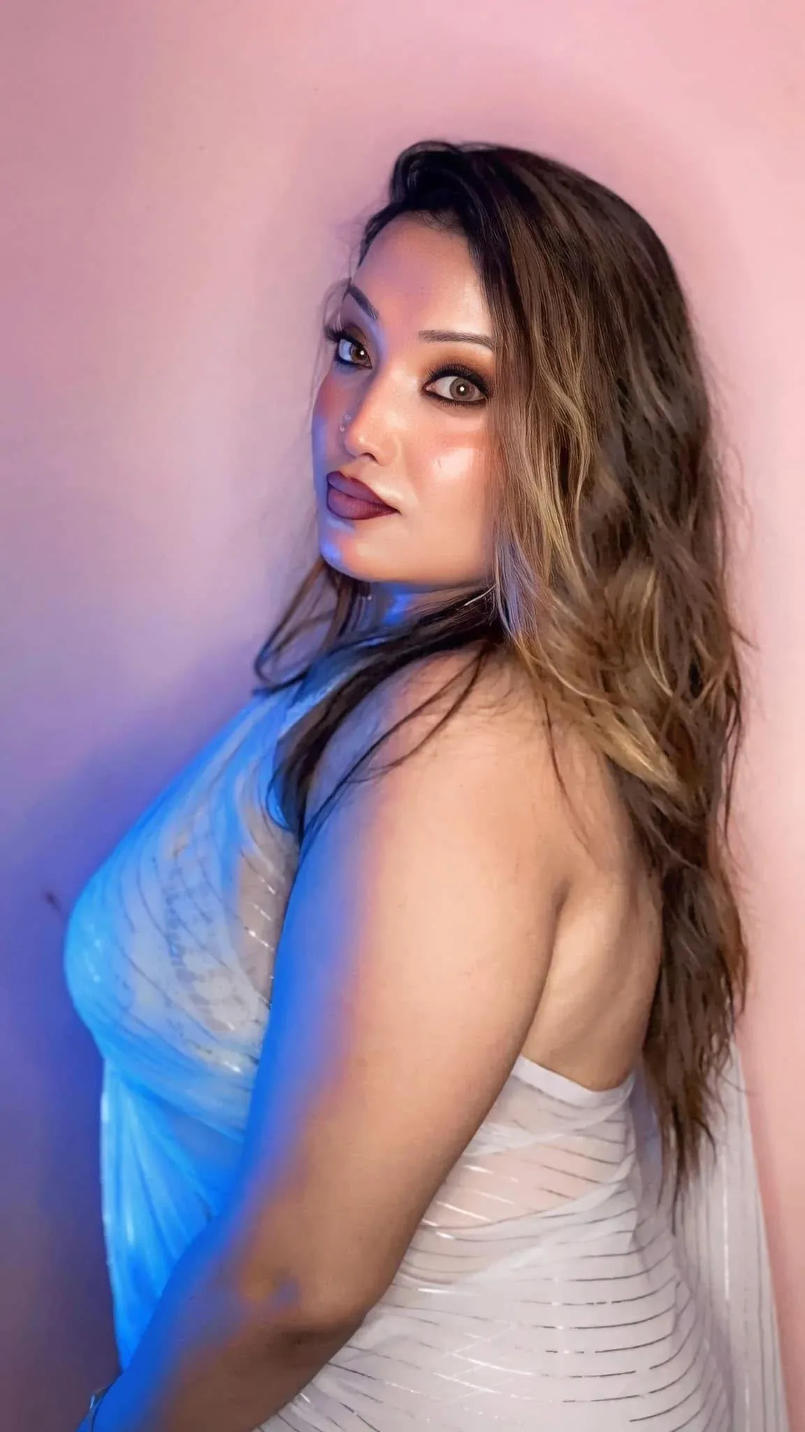 Bristi Saha photo 4 — Blue, Asian