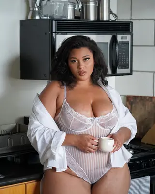 Chantelle Tyler photo 11 — Black, Plus Size Model