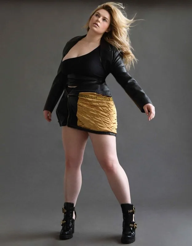 Chelsea Linder photo 5 — Caucasian, Plus Size Model