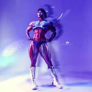 Chunri Kim photo 17 — Asian, Bodybuilder, Business Woman, Fitness Trainer