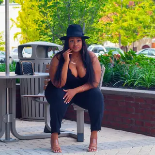 Devenie Sade photo 11 — Black, Plus Size Model