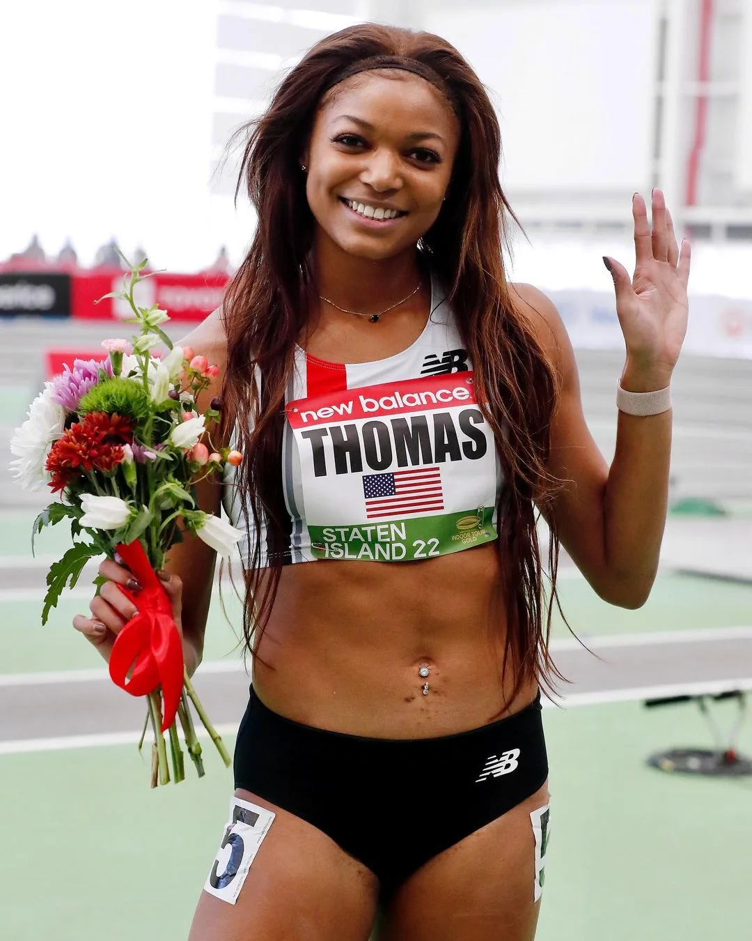 Gabrielle Thomas photo 15 — Athletic, Brown