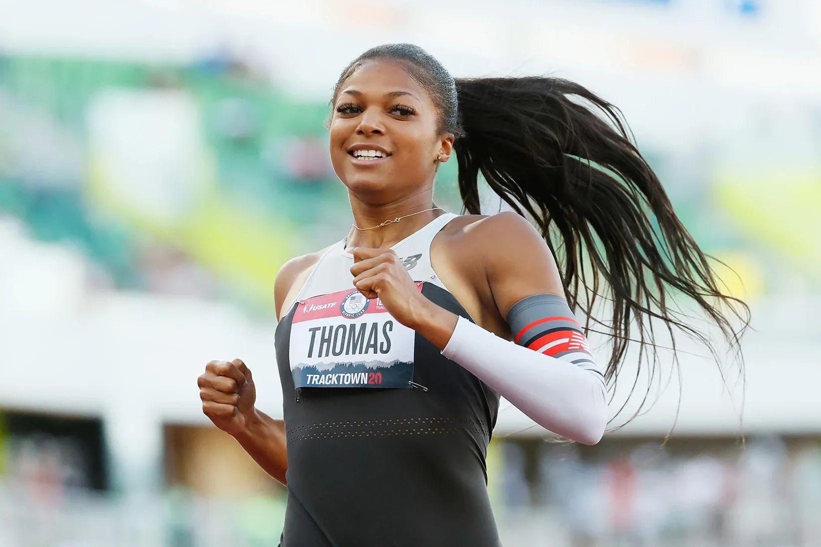 Gabrielle Thomas photo 5 — Black, Sportswoman: Runner