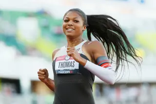 Gabrielle Thomas photo 5 — Black, Sportswoman: Runner