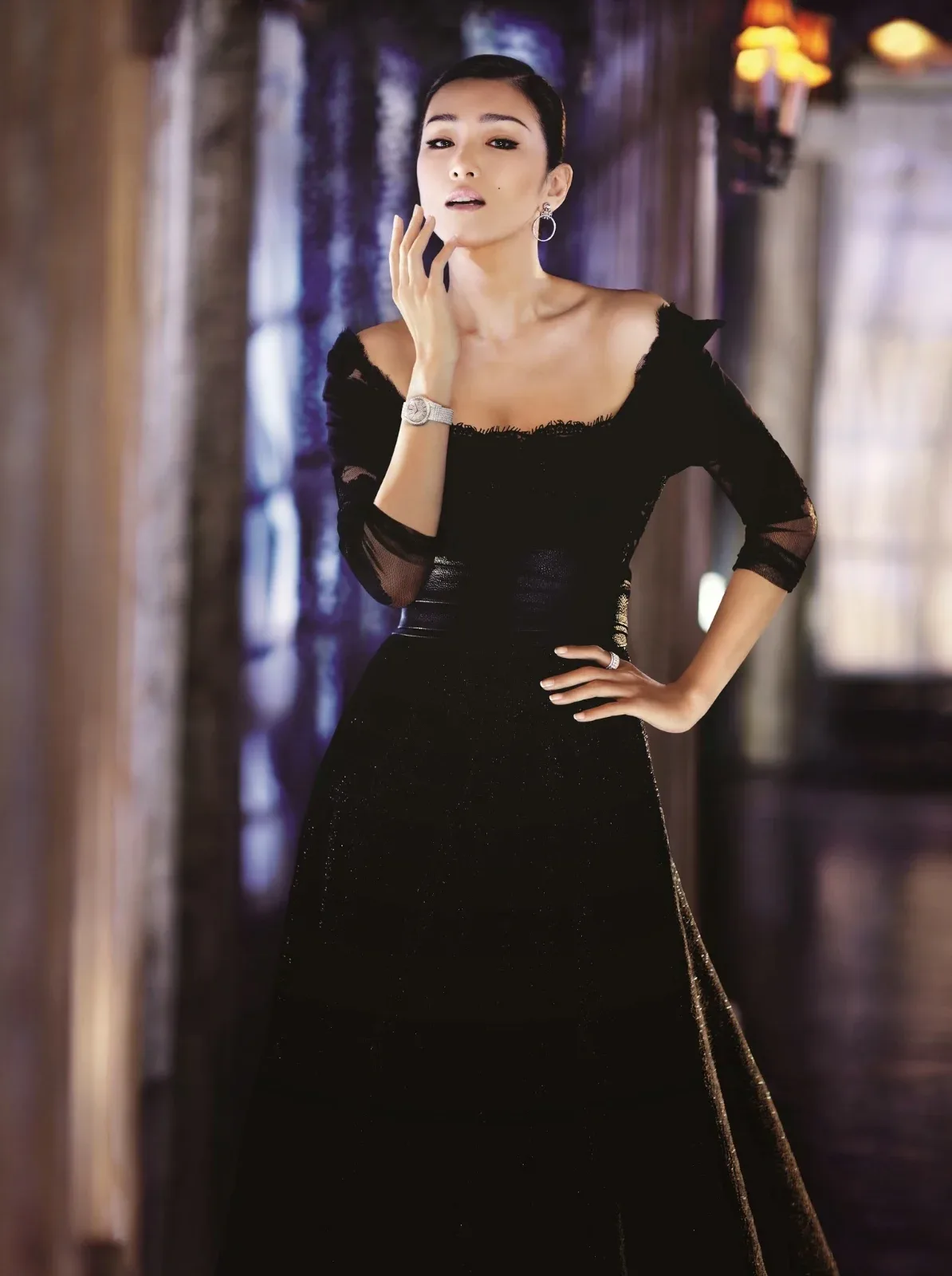 Gong Li photo 1 — Chinese),  (Singaporean, Black
