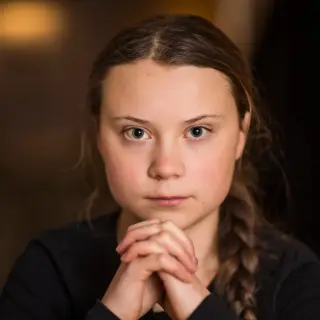 Greta Thunberg photo 13 — Swedish, Brown