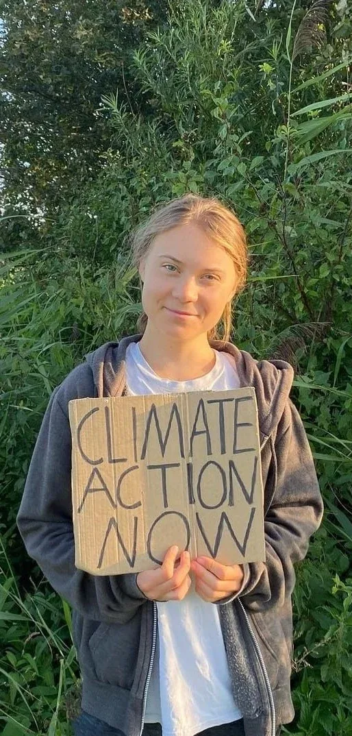 Greta Thunberg photo 4 — Grey, Caucasian