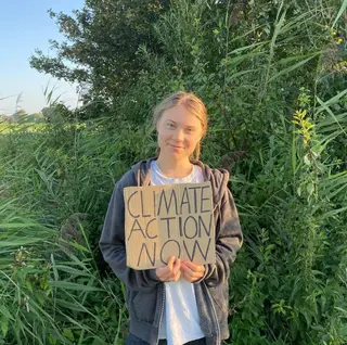 Greta Thunberg photo 8 — Brown, Slim