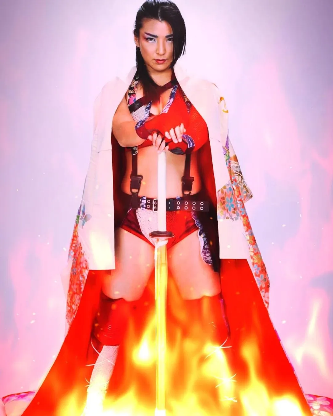 Hikaru Shida photo 16 — Brown, Asian