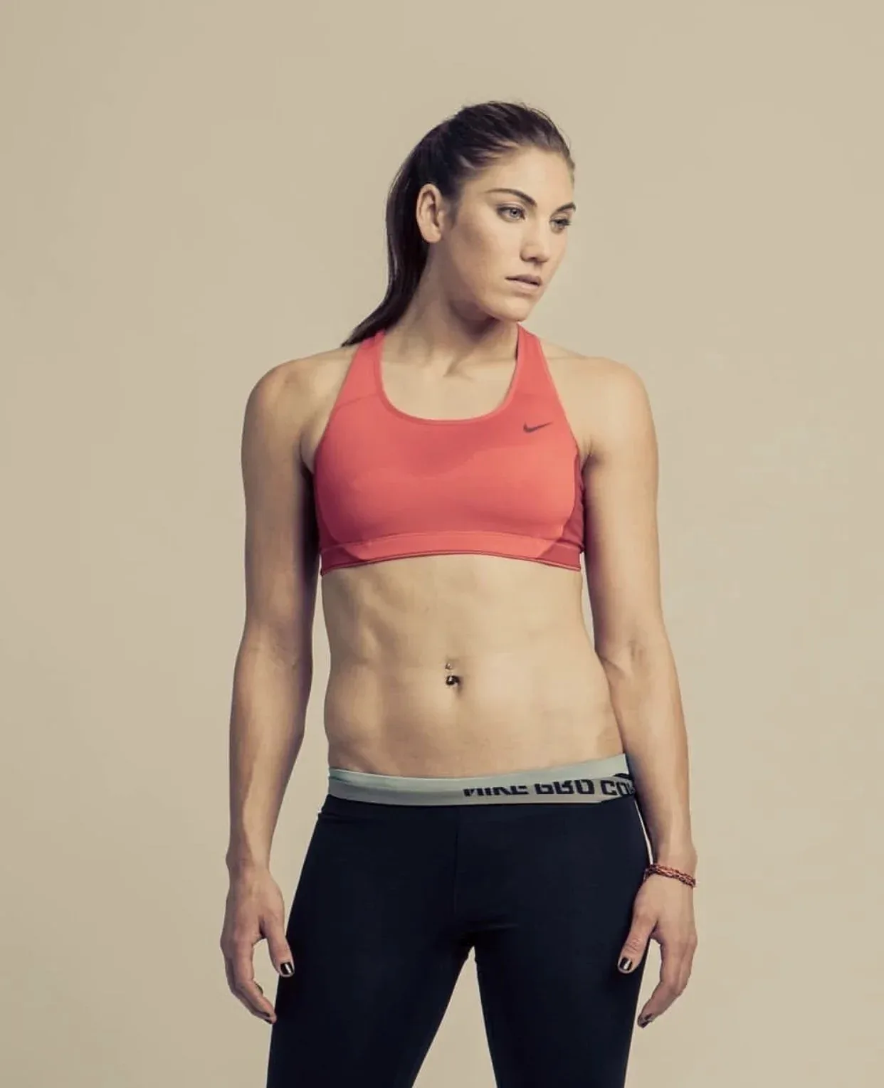Hope Solo photo 8 — Brown, Athletic