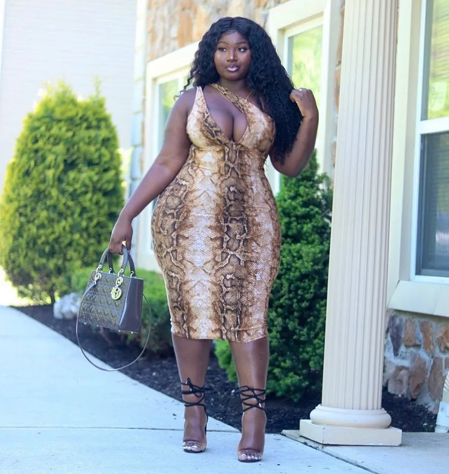 Jessica Ahoufe photo 2 — BBW, Black