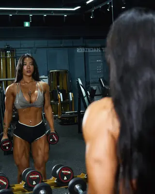 Ju A Nam photo 23 — Asian, Bodybuilder, Fitness Model, Fitness Trainer
