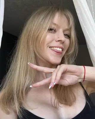 Katrine ASMR photo 2 — Blonde, Blue