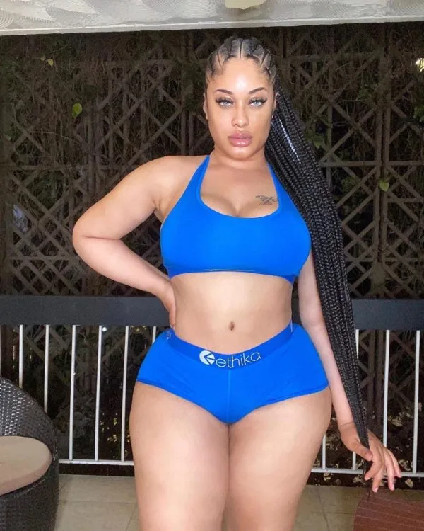 Kristiana King — Blogger, Model, Plus Size Model, American),  (Ghanaian