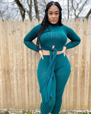Kristiana King photo 2 — Black, BBW