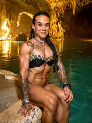 Laura Gallardo Herrero photo 2 — Black, Muscular