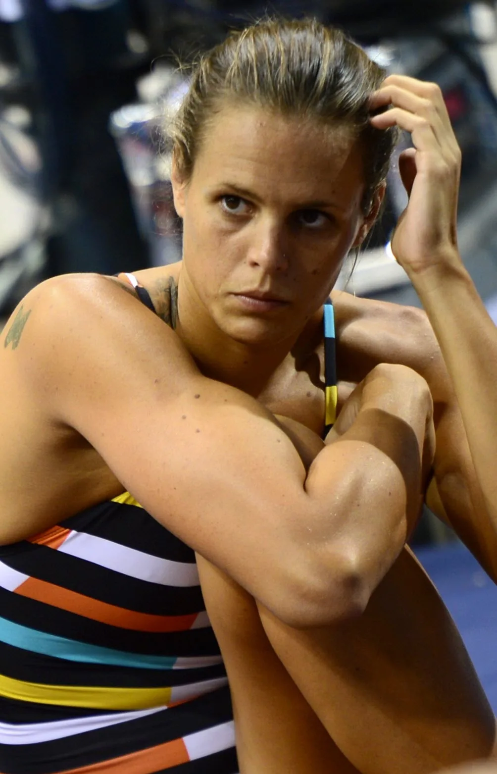 Laure Manaudou photo 8 — Brown, Athletic