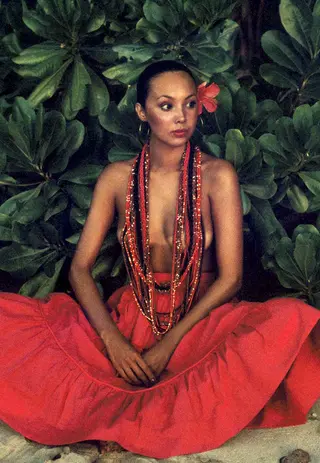 Marie Helvin photo 1 — Japanese, Black