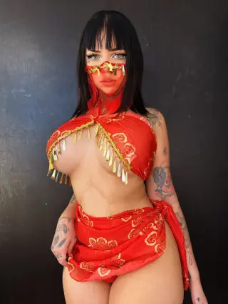 Michelle Hoek photo 2 — Black, BBW
