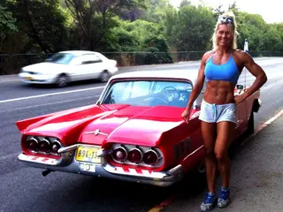 Olga Kurkulina photo 5 — Caucasian, Actress, Author, Bodybuilder, Fitness Model, Sportswoman: Long Jumper (former)