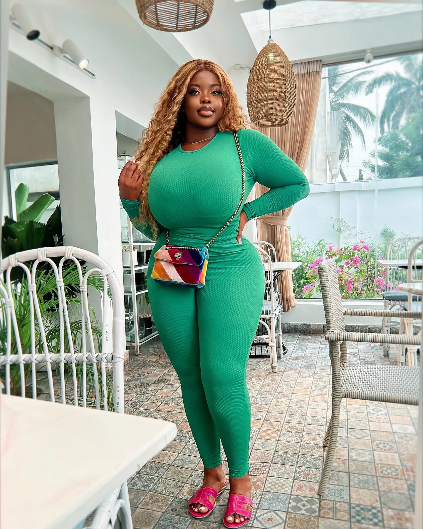 Peace Olayemi photo 5 — Black, Plus Size Model