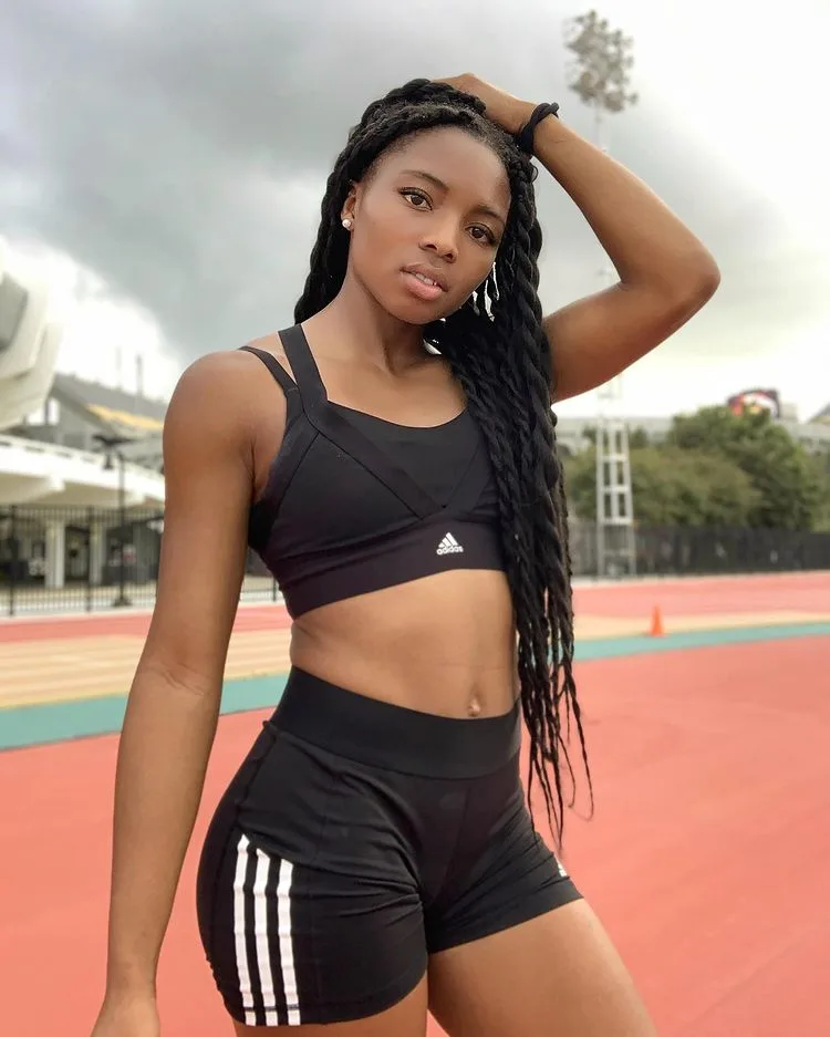 Quanesha Burks — Sportswoman: Long Jumper, American