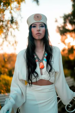 Quannah Chasinghorse photo 5 — Native American, Model