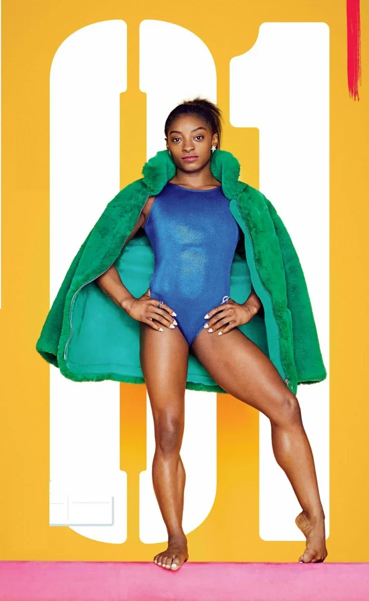 Simone Biles photo 3 — Athletic, Brown