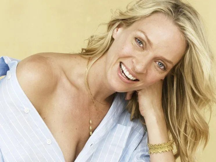Uma Thurman photo 10 — Blue, Caucasian